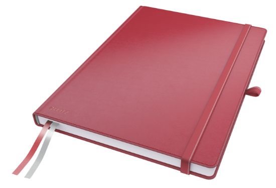 Poza cu CAIET BIROU A4 ARITMETICA ROSU COMPLETE LEITZ