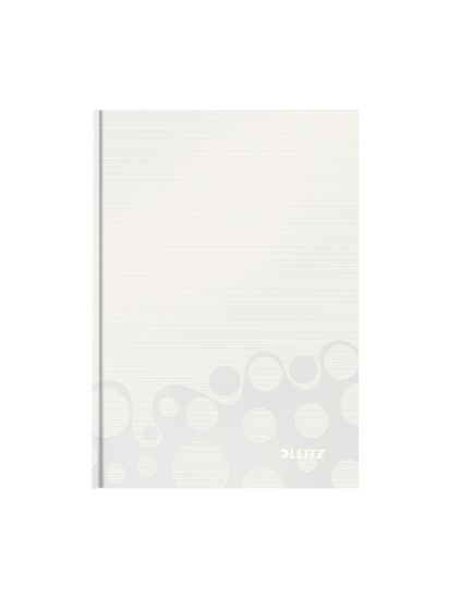 Poza cu CAIET BIROU A5 ARITMETICA ALB COPERTA CARTON WOW LEITZ