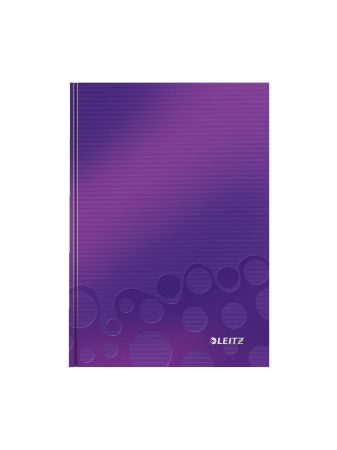 Poza cu CAIET BIROU A5 ARITMETICA MOV COPERTA CARTON WOW LEITZ