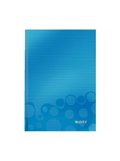 Poza cu CAIET BIROU A5 ARITMETICA ALBASTRU COPERTA CARTON WOW LEITZ