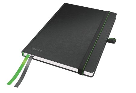 Poza cu CAIET BIROU A5 ARITMETICA NEGRU COMPLETE LEITZ
