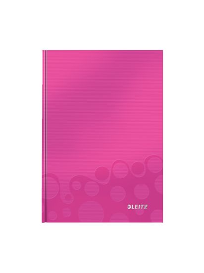 Poza cu CAIET BIROU A5 ARITMETICA ROZ COPERTA CARTON WOW LEITZ
