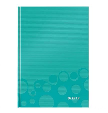 Poza cu CAIET BIROU A5 ARITMETICA TURCOAZ COPERTA CARTON WOW LEITZ