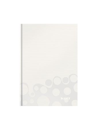 Poza cu CAIET BIROU A5 DICTANDO ALB COPERTA CARTON WOW LEITZ