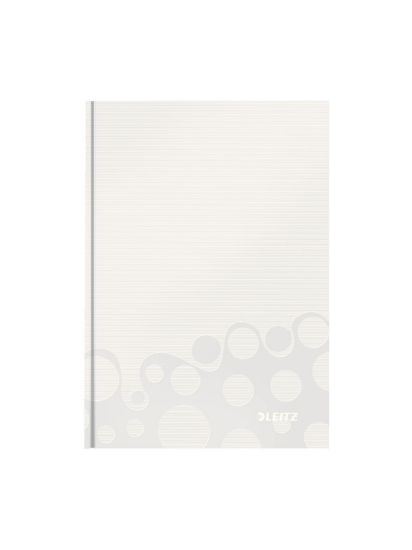 Poza cu CAIET BIROU A5 DICTANDO ALB COPERTA CARTON WOW LEITZ