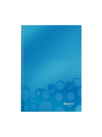 Poza cu CAIET BIROU A5 DICTANDO ALBASTRU COPERTA CARTON WOW LEITZ