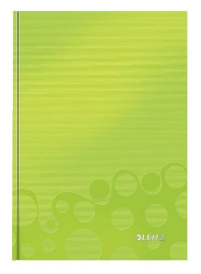 Poza cu CAIET BIROU A5 DICTANDO VERDE WOW LEITZ