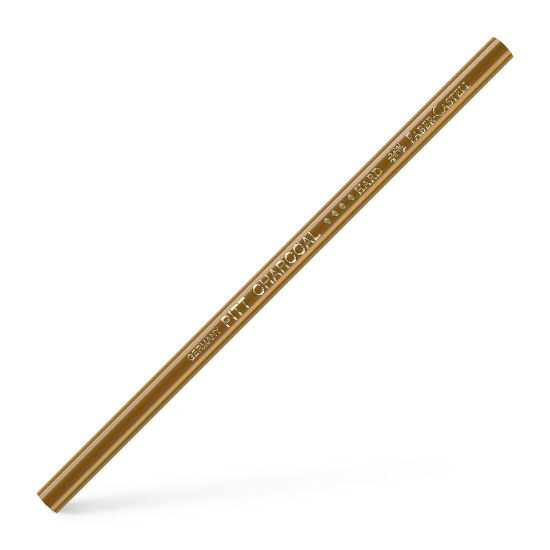 Poza cu CREION CARBUNE PRESAT PITT MONOCHROME HARD FABER-CASTELL