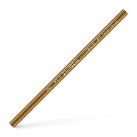 Poza cu CREION CARBUNE PRESAT PITT MONOCHROME MEDIU FABER-CASTELL
