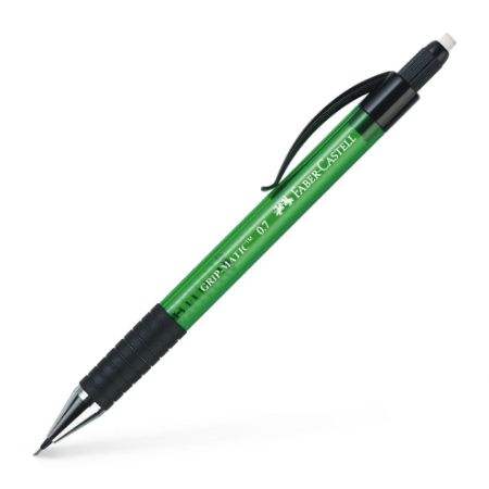 Poza cu CREION MECANIC 0.7MM VERDE GRIP-MATIC 1377 FABER-CASTELL