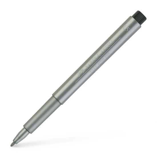 Poza cu PITT ARTIST PEN ARGINTIU FABER-CASTELL