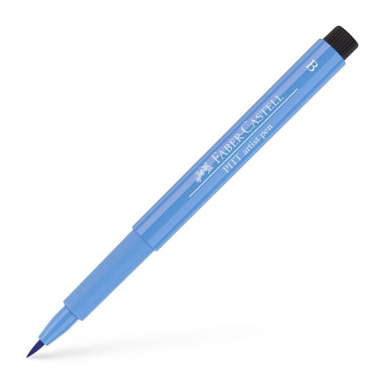Poza cu PITT ARTIST PEN BRUSH ALBASTRU CER FABER-CASTELL