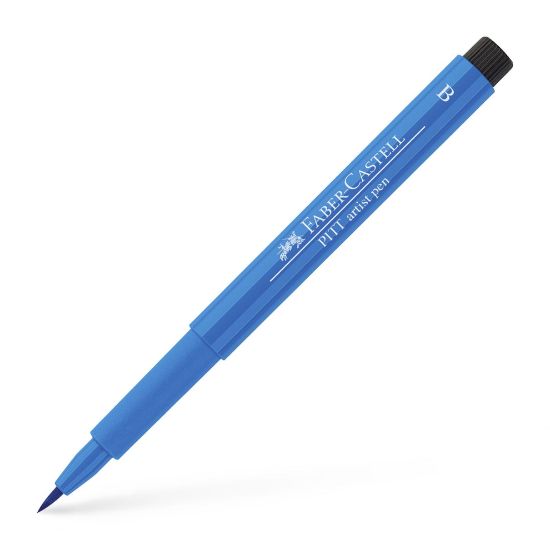 Poza cu PITT ARTIST PEN BRUSH ALBASTRU INCHIS FABER-CASTELL