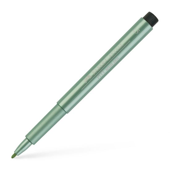 Poza cu PITT ARTIST PEN VERDE METALIZAT FABER-CASTELL