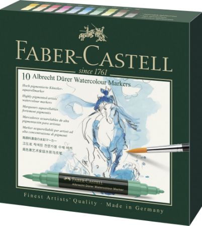 Poza cu SET 10 MARKERE SOLUBILE A.DURER FABER-CASTELL