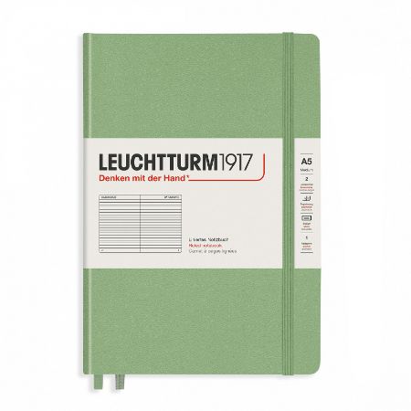 Poza cu CAIET A5 DICTANDO COPERTA RIGIDA VERNIL PASTEL LEUCHTTURM