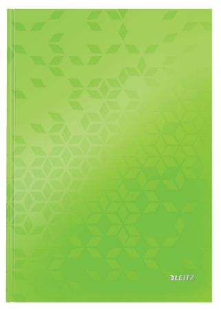Poza cu CAIET BIROU A4 ARITMETICA VERDE COPERTA CARTON WOW LEITZ