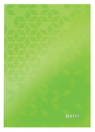 Poza cu CAIET BIROU A5 DICTANDO VERDE COPERTA CARTON WOW LEITZ