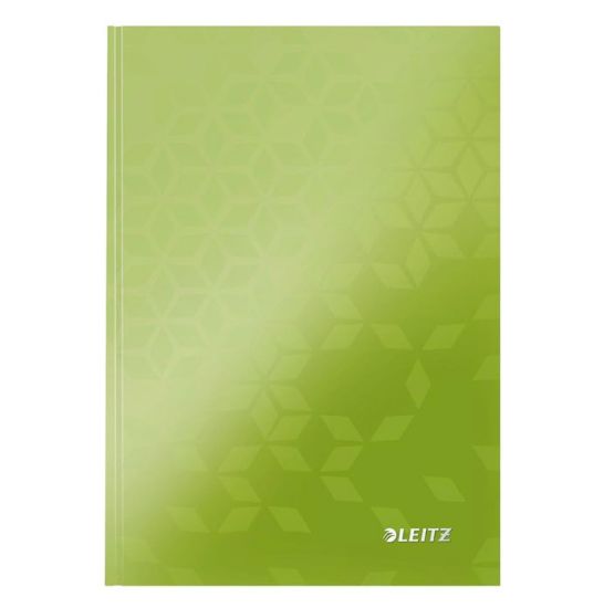 Poza cu CAIET BIROU A4 DICTANDO VERDE COPERTA CARTON WOW LEITZ