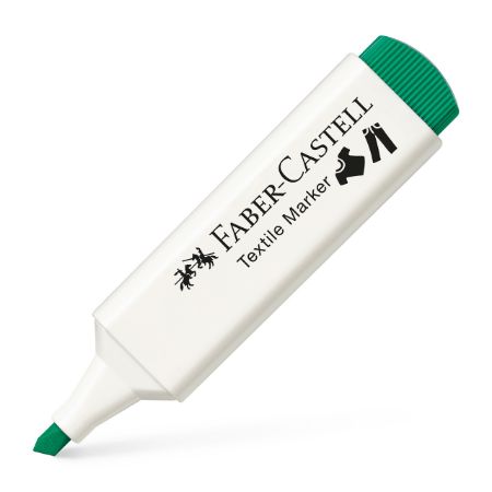 Poza cu MARKER TEXTIL VERDE FABER-CASTELL