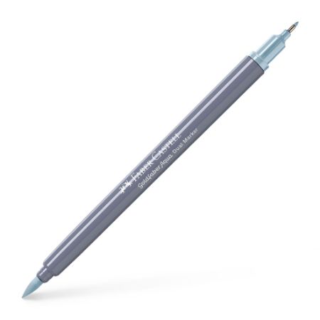 Poza cu MARKER SOLUBIL 2 CAPETE GOLDFABER ALBASTRU AQUA 164 FABER-CASTELL