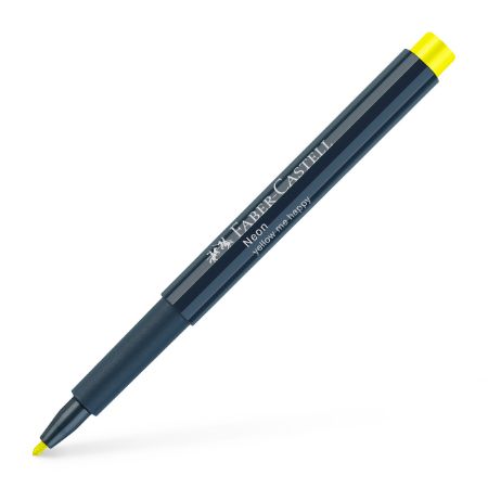 Poza cu MARKER CREATIV GALBEN NEON FABER-CASTELL