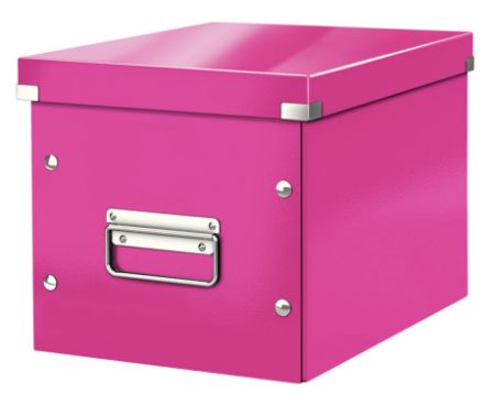 Poza cu CUTIE CLICK&STORE MEDIE CUB ROZ LEITZ