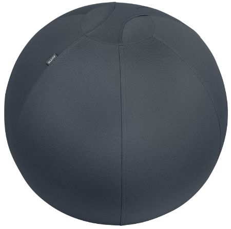 Poza cu MINGE ERGONOMICA PT SEZUT SAU FITNESS GRI ANTRACIT LEITZ
