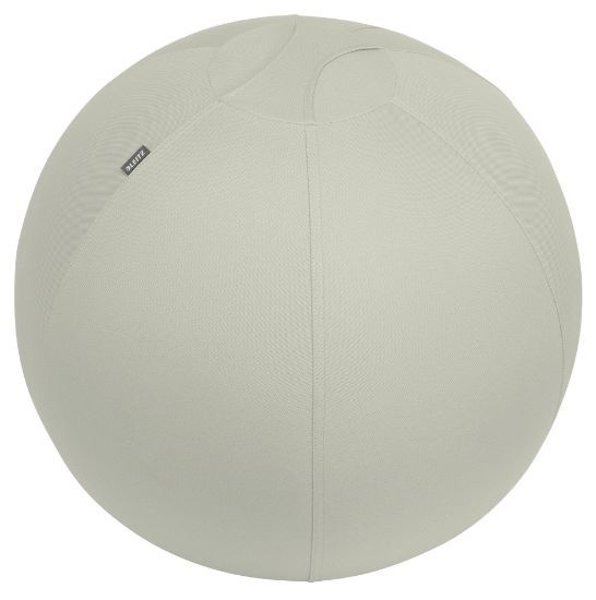 Poza cu MINGE ERGONOMICA PT SEZUT SAU FITNESS FCT OPRIRE 65CM GRI PASTEL LEITZ