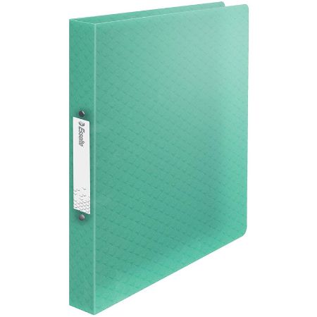 Poza cu CAIET MECANIC A4 2 INELE 25MM/32MM COPERTA FLEXIBILA VERDE COLOUR'BREEZE ESSELTE