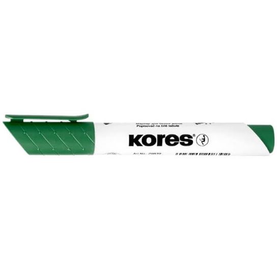 Poza cu MARKER WHITEBOARD VERDE 3MM KORES