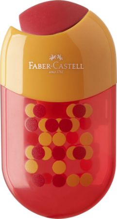 Poza cu ASCUTITOARE CU RADIERA TWO TONE CUL ASORTATE FABER-CASTELL