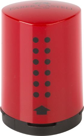 Poza cu ASCUTITOARE GRIP 2001 MINI ROSU/ALBASTRU FABER-CASTELL