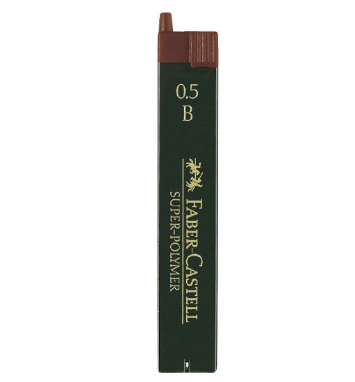 Poza cu MINA CREION 0.5MM B SUPER-POLYMER FABER-CASTELL