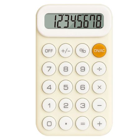 Poza cu CALCULATOR BUZUNAR 8DIG M10 GALBEN DELI