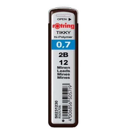 Poza cu MINA CREION 0.7MM 2B ROTRING
