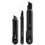 Poza cu SET 3 CUTTERE NEGRE HOME SERIES DELI