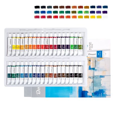 Poza cu TEMPERA ACUARELA 36 CULORI 12 ML DMAST BY PEBEO