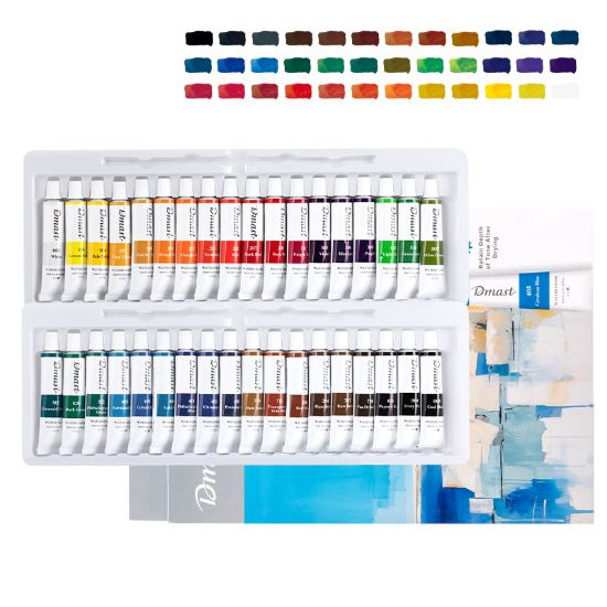 Poza cu TEMPERA ACUARELA 36 CULORI 12 ML DMAST BY PEBEO