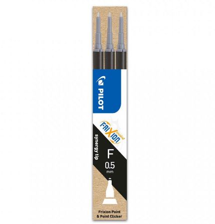 Poza cu MINA ROLLER 0.5MM NEAGRA 3/SET POINT FRIXION PILOT