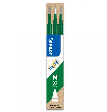 Poza cu MINA ROLLER 0.7MM VERDE 3/SET FRIXION PILOT