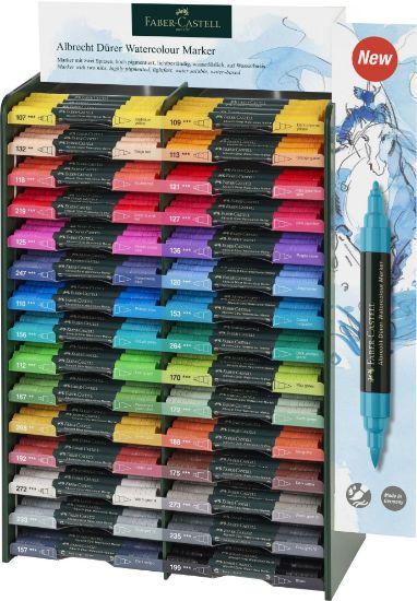 Poza cu MODUL ACRILIC 120 MARKERE SOLUBILE A.DURER FABER-CASTELL