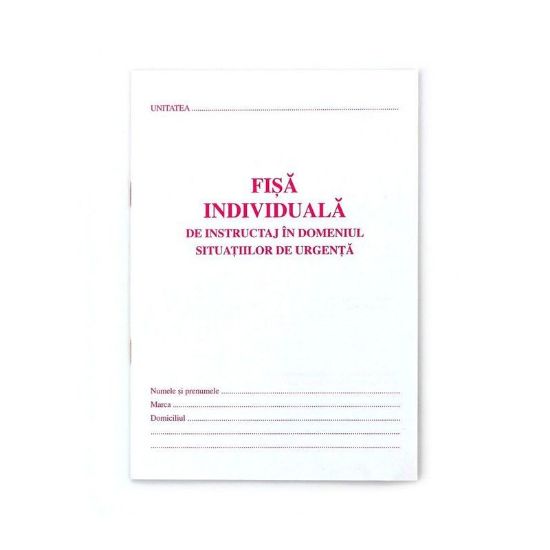 Poza cu FISA INDIVIDUALA PSI (ISU)