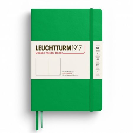 Poza cu CAIET A5 VELIN COPERTA RIGIDA VERDE PRIMAVARATIC LEUCHTTURM
