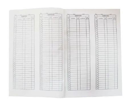 Poza cu CONDICA PREZENTA A4 100 FILE