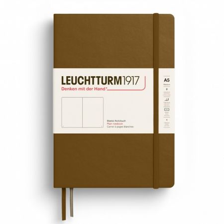 Poza cu CAIET A5 VELIN COPERTA RIGIDA MARO SCORTISOARA LEUCHTTURM