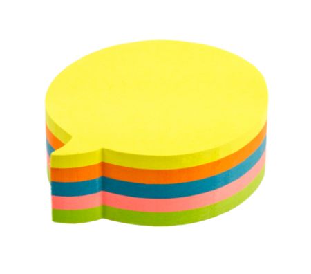 Poza cu NOTES ADEZIV 70*70MM "DIALOG" 5 CULORI NEON*50 FILE KORES