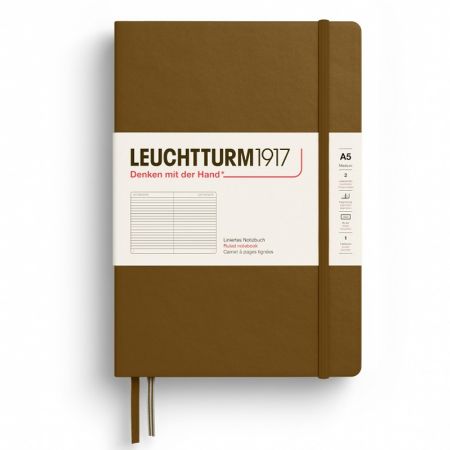 Poza cu CAIET A5 DICTANDO COPERTA RIGIDA MARO SCORTISOARA LEUCHTTURM