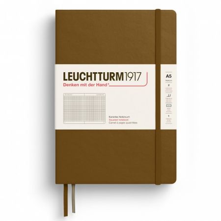 Poza cu CAIET A5 ARITMETICA COPERTA RIGIDA MARO SCORTISOARA LEUCHTTURM