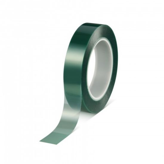 Poza cu BANDA ADEZIVA VERDE TERMOREZISTENTA 220C 66M 25MM TESA